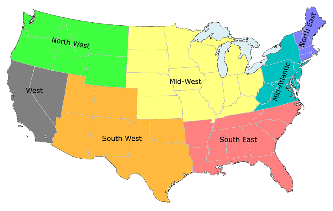 us-map-divided-into-regions-united-states-regional-divisions-map-of